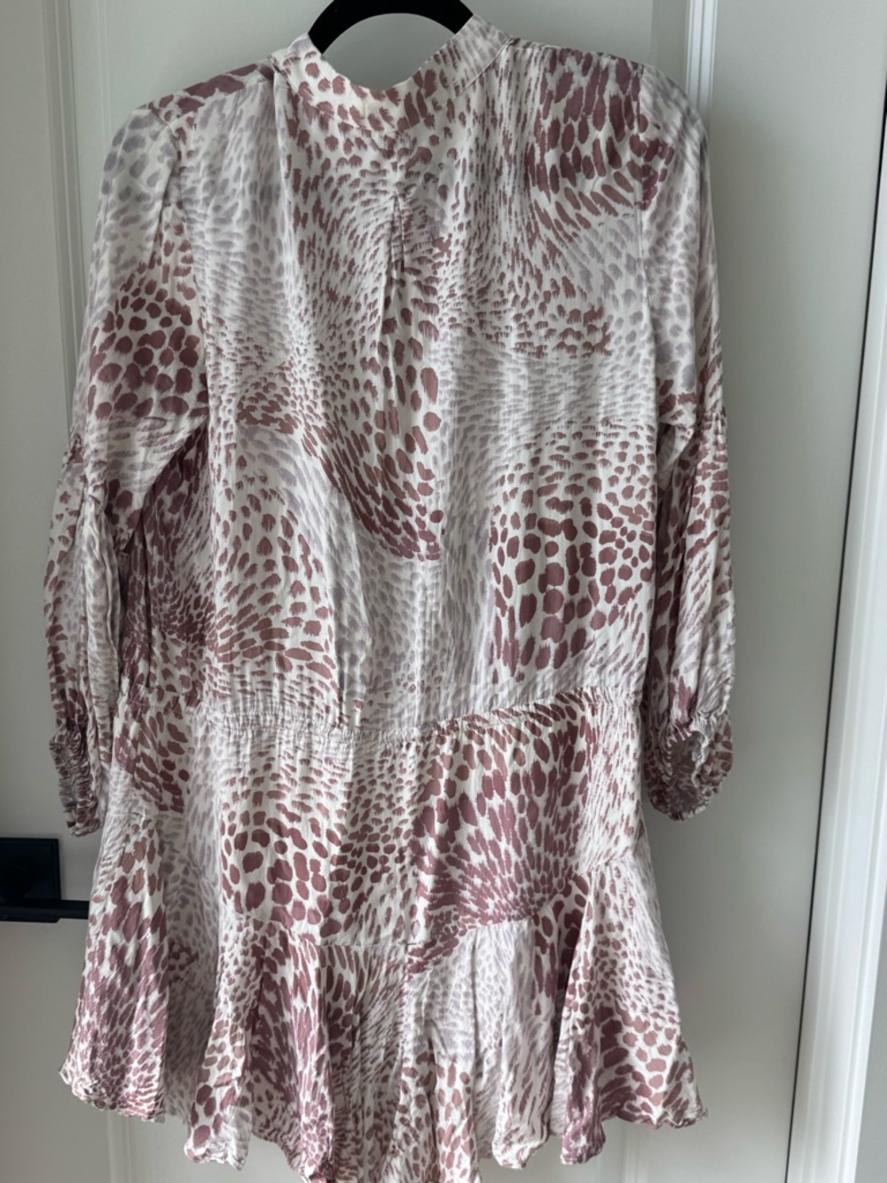 Fate Pink and White Animal-Print Mini Dress - Picture 2 of 4